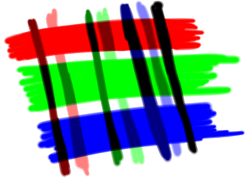 MyPaint 1.0 レーヤーモード Multiply(乗算)