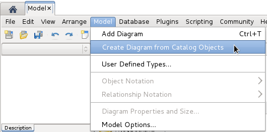 MySQL Workbench EER図作成